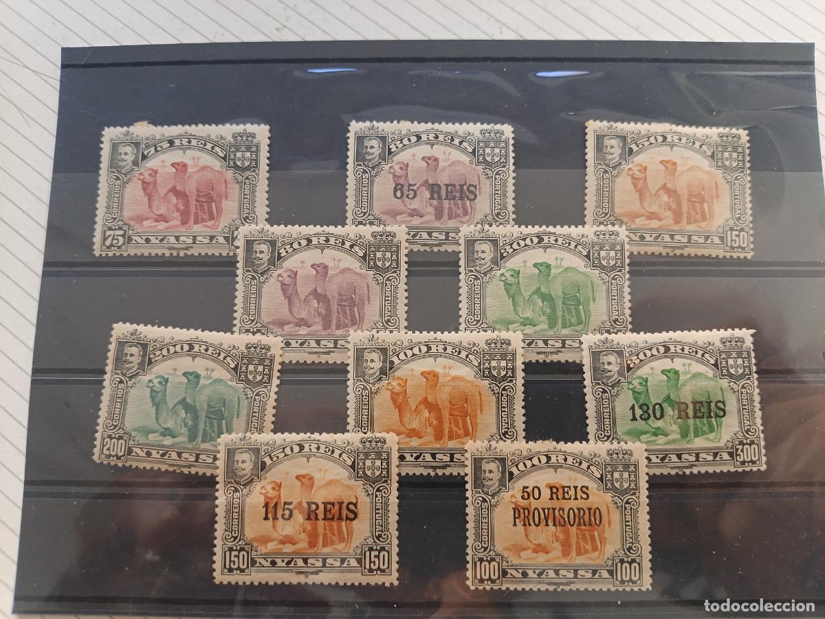 Sellos: Nyassa. Colonia portuguesa. Lote de sellos