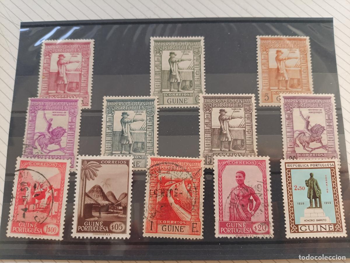 Sellos: Guinea portuguesa. Lote de sellos