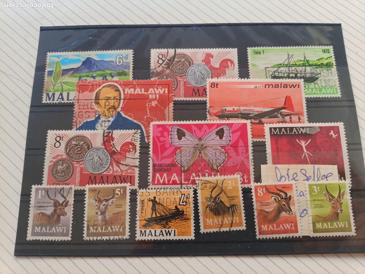 Sellos: Malawi. Lote de sellos