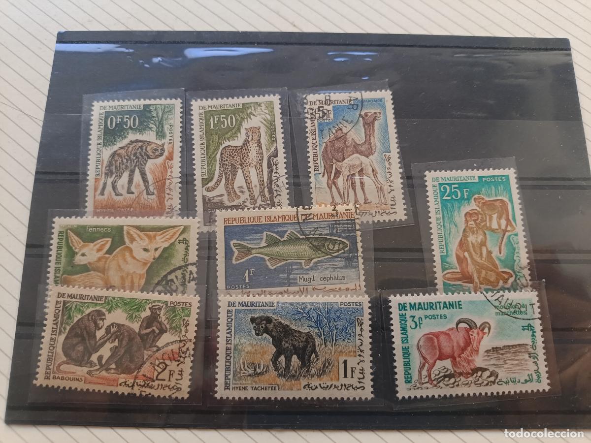 Sellos: Mauritania. Lote de sellos