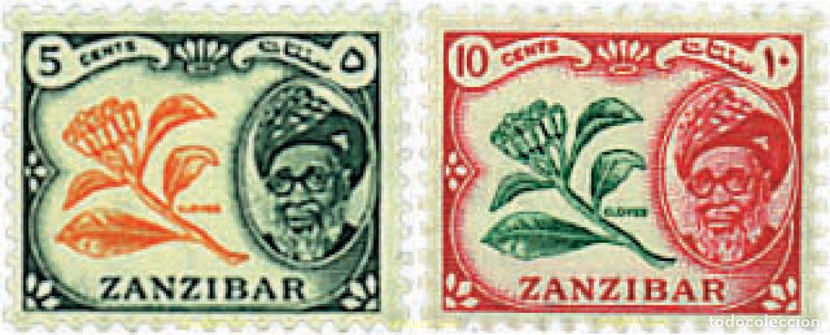 Sellos: 266980 MNH ZANZIBAR 1957 MOTIVOS VARIOS