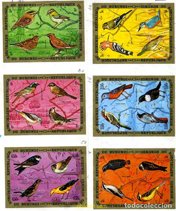 Sellos: 202280 MNH BURUNDI 1970 AVES