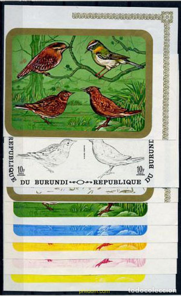 Sellos: 204291 MNH BURUNDI 1970 AVES