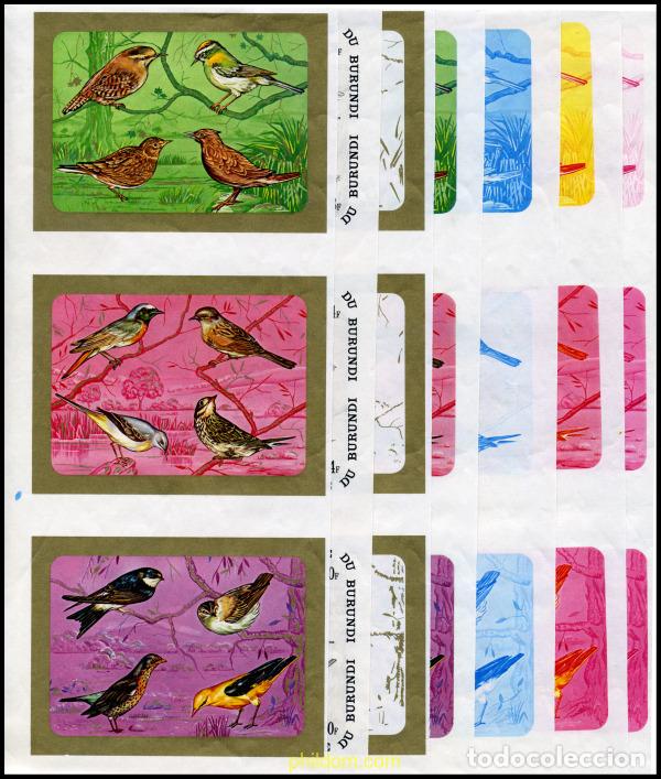 Sellos: 204326 MNH BURUNDI 1970 AVES