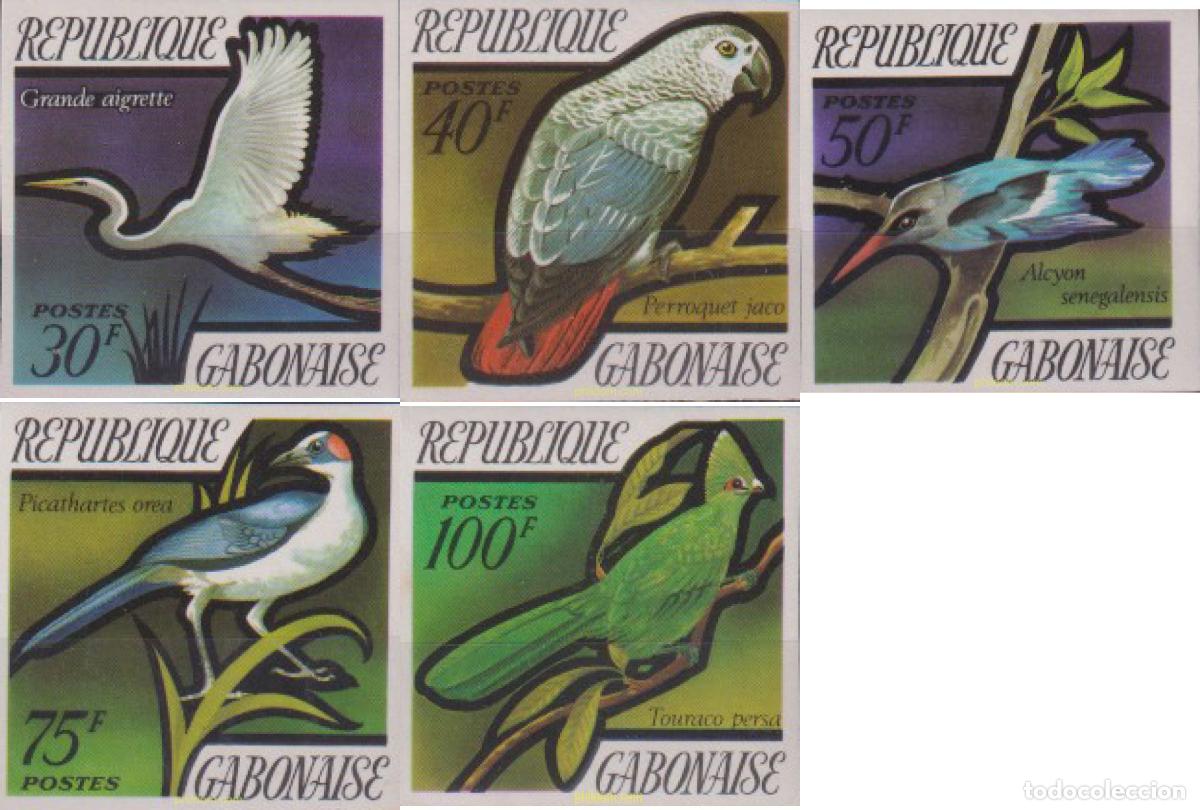Francobolli: 21101 MNH GABON 1971 AVES