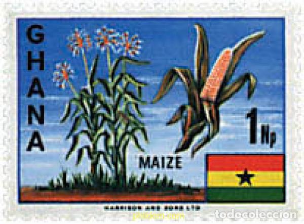 Sellos: 338357 HINGED GHANA 1967 SIMBOLOS NACIONALES