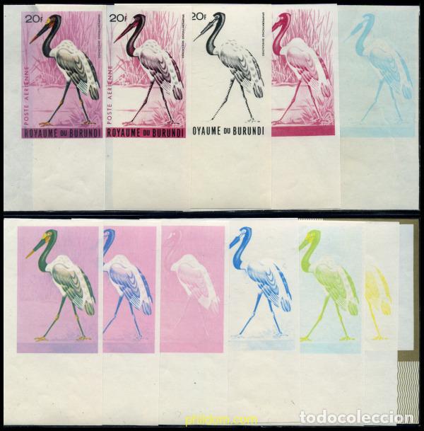 Sellos: 204157 MNH BURUNDI 1965 AVES
