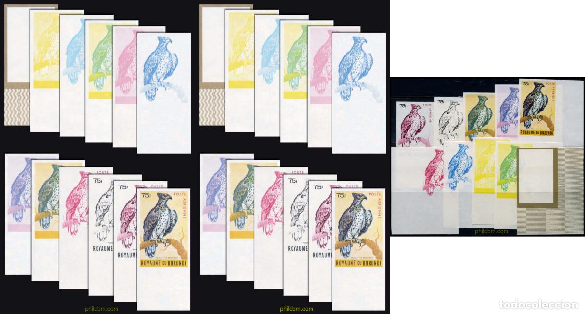 Sellos: 204159 MNH BURUNDI 1965 AVES