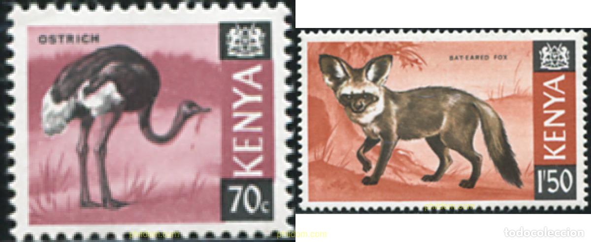 Sellos: 53886 MNH KENIA 1969 SERIE BASICA