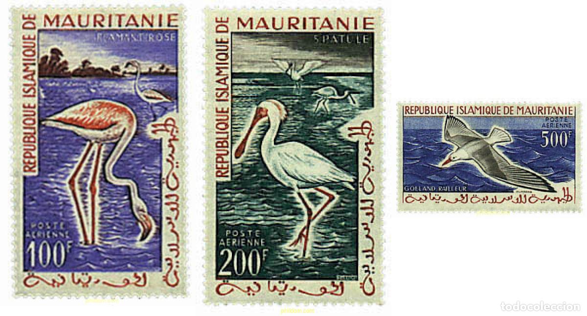Sellos: 34065 MNH MAURITANIA 1961 AVES