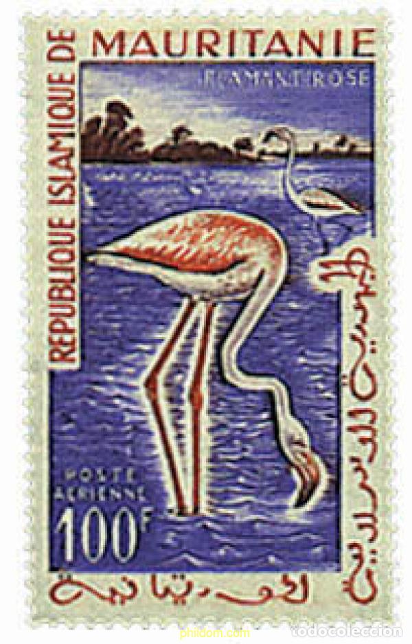 Sellos: 590544 MNH MAURITANIA 1961 AVES