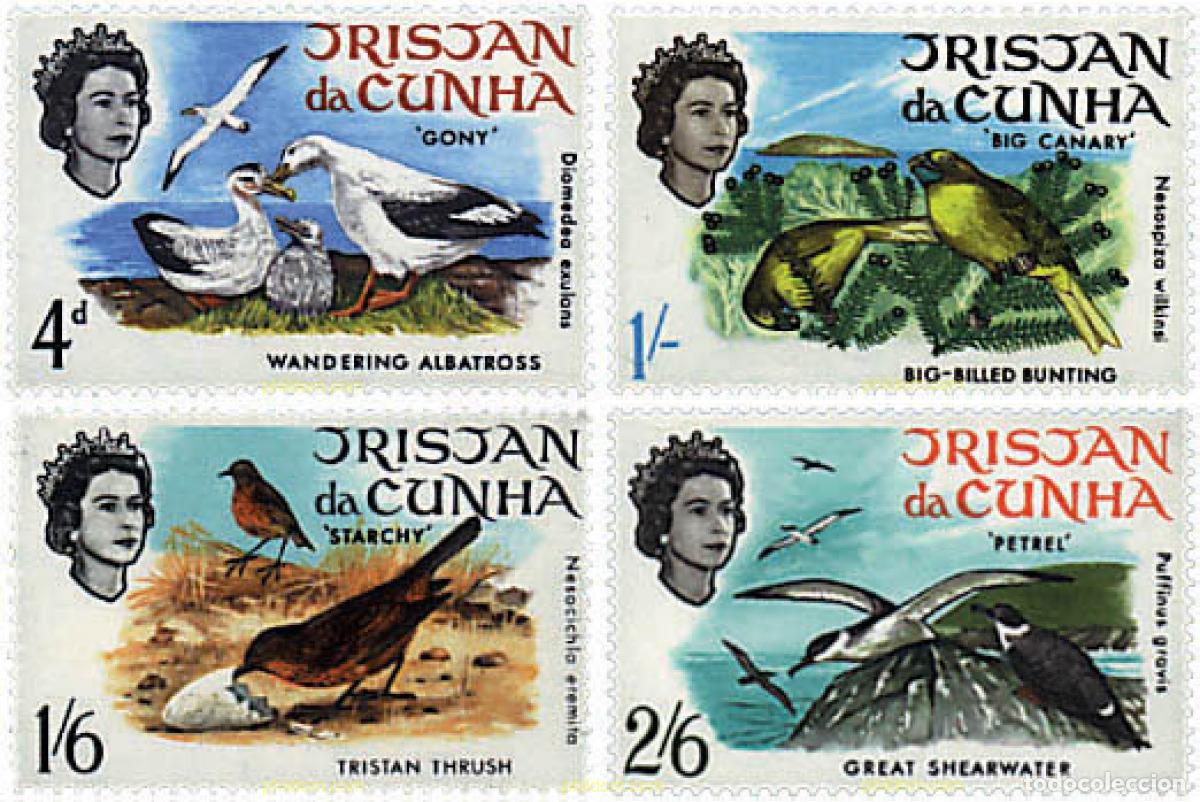 Sellos: 42778 MNH TRISTAN DA CUNHA 1968 AVES
