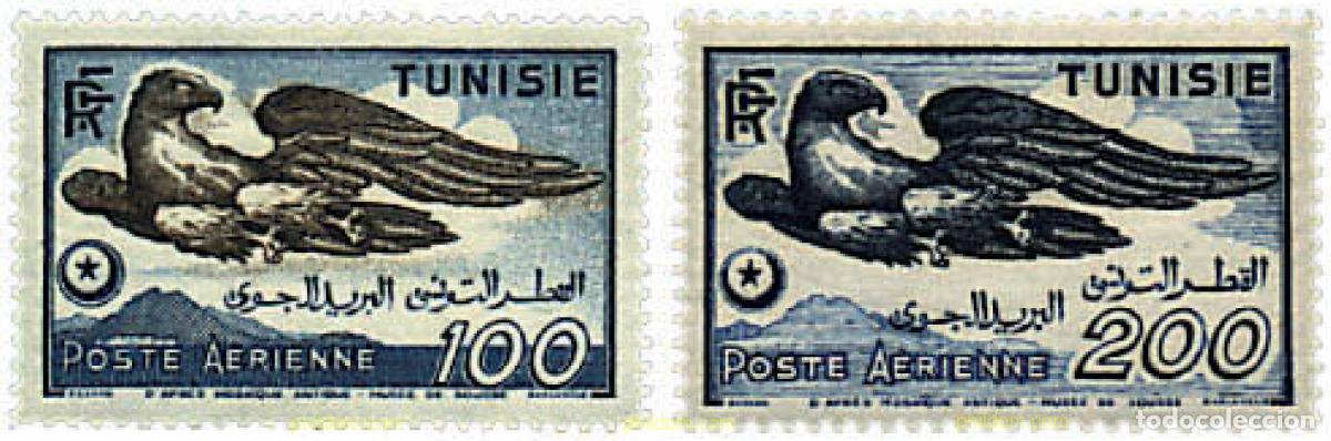 Sellos: 572077 MNH TUNEZ 1949 AGUILA