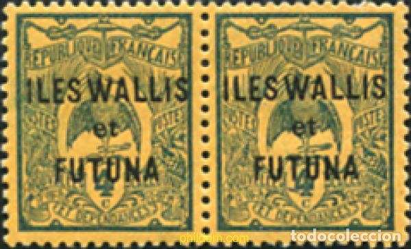 Sellos: 674073 HINGED WALLIS Y FUTUNA 1920 MOTIVOS VARIOS