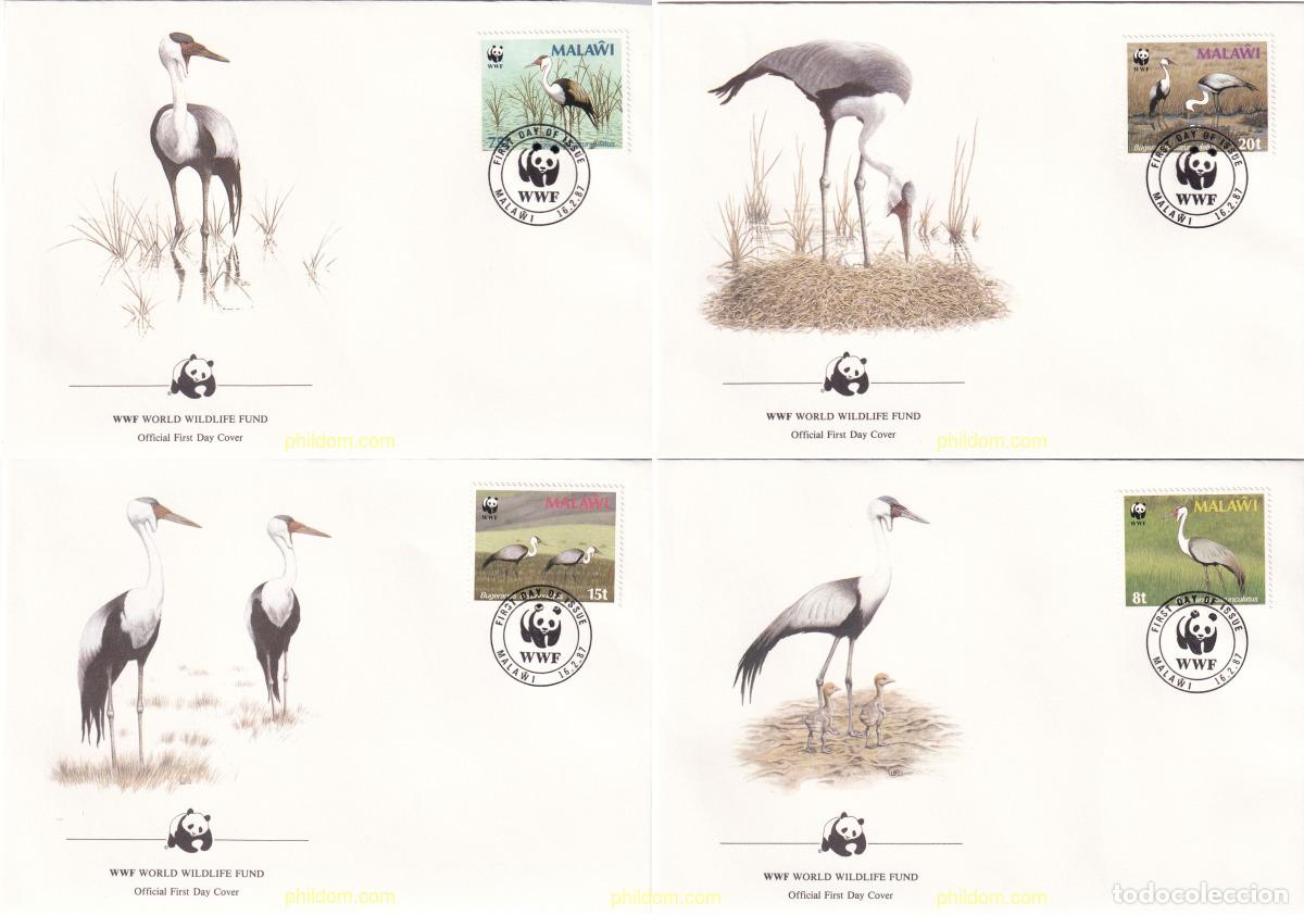 Sellos: 23111 MNH MALAWI 1987 GRULLA BARBADA