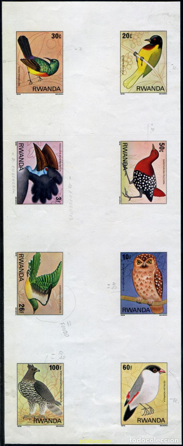 Sellos: 221919 MNH RUANDA 1980 AVES