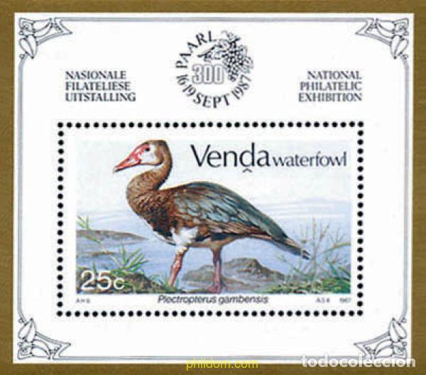 Sellos: 31820 MNH VENDA 1987 AVES ACUATICAS