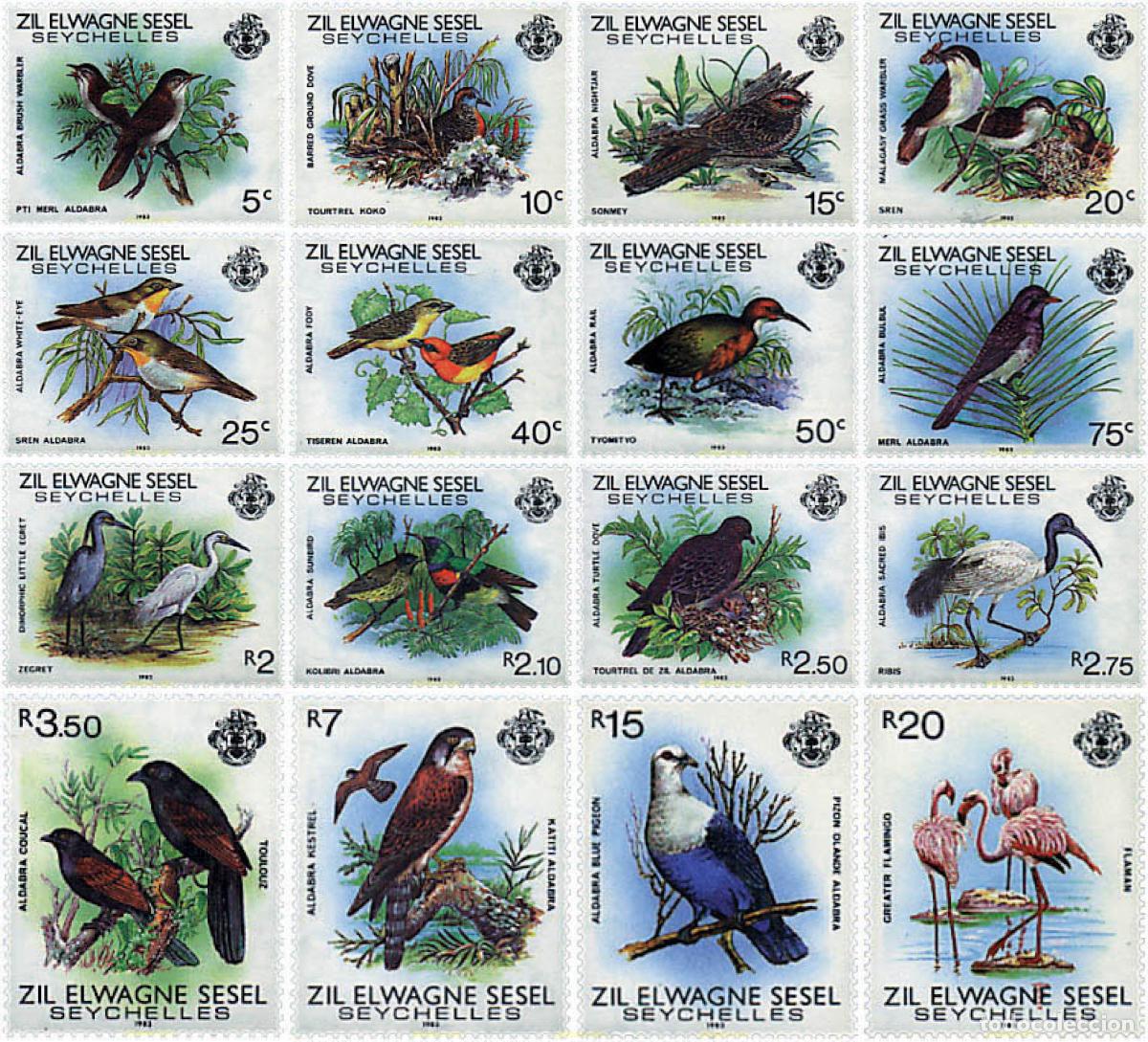 Sellos: 32247 MNH SEYCHELLES. Zil Elwagne Sesel 1983 SERIE BASICA