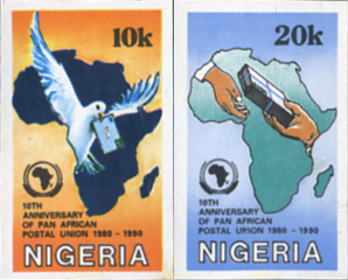 Sellos: 29487 MNH NIGERIA 1990 10 ANIVERSARIO DE LA APAP
