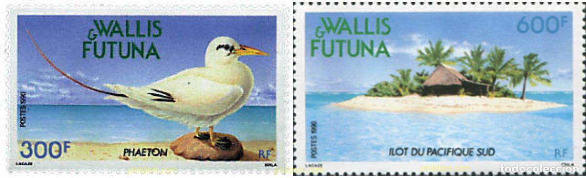 Sellos: 36748 MNH WALLIS Y FUTUNA 1990 FAUNA Y PAISAJE DEL PACIFICO