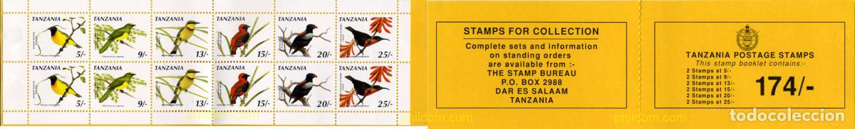 Sellos: 365248 MNH TANZANIA 1990 AVES