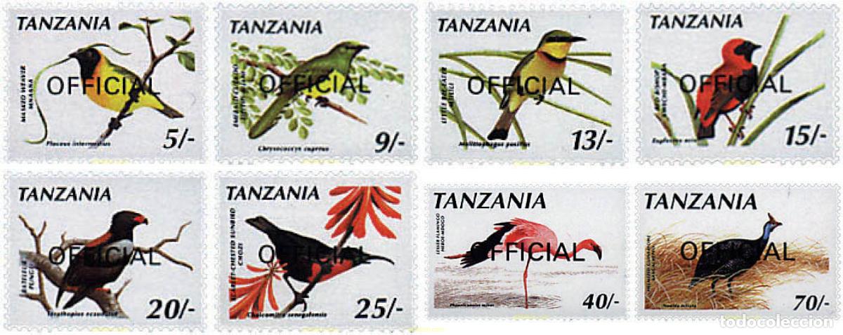 Sellos: 587084 MNH TANZANIA 1990 AVES