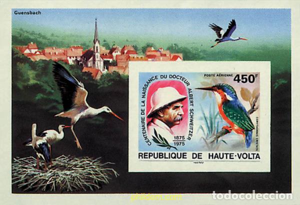 Sellos: 20952 MNH ALTO VOLTA 1975 CENTENARIO DEL NACIMIENTO DE ALBERT SCHWEITZER
