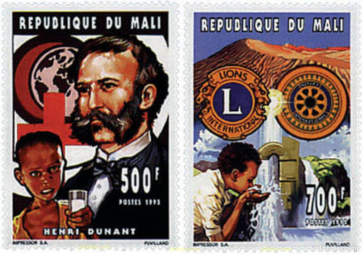 Sellos: 592898 MNH MALI 1995 PERSONAJES CELEBRES