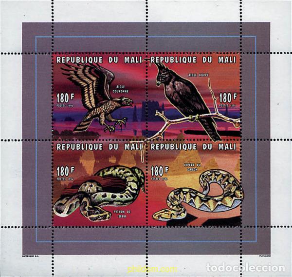 Sellos: 277604 MNH MALI 1996 FAUNA