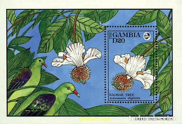 Sellos: 316884 MNH GAMBIA 1992 FLORES