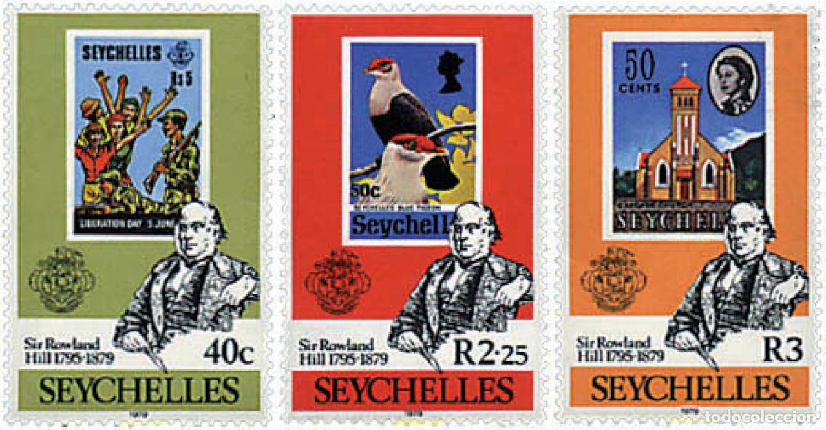 Sellos: 35128 MNH SEYCHELLES 1979 CENTENARIO DE LA MUERTE DE SIR ROWLAND HILL
