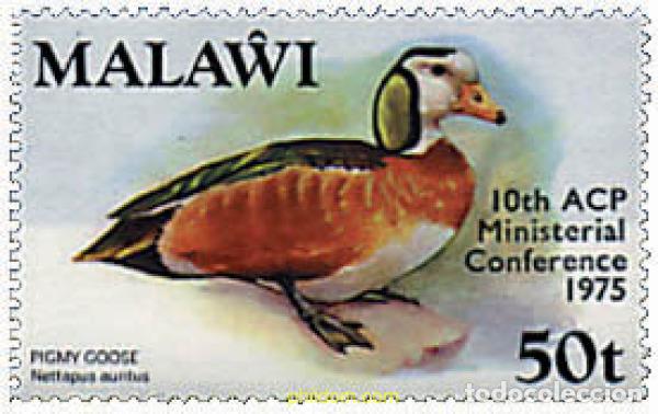 Sellos: 33913 MNH MALAWI 1975 10 CONFERENCIA MINISTERIAL