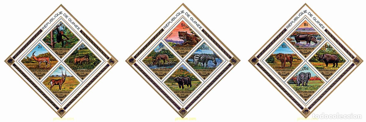 Sellos: 71796 MNH GUINEA 1975 MAMIFEROS