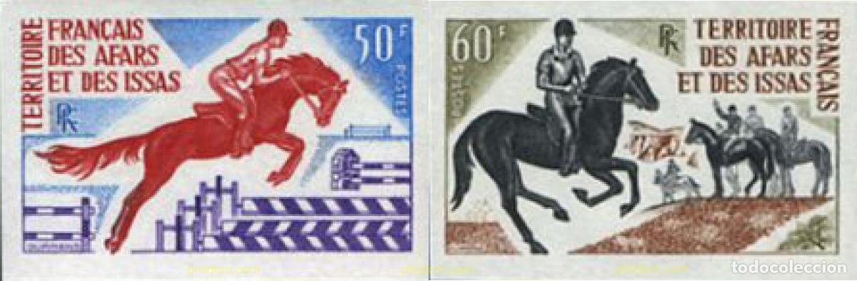 Sellos: 158539 MNH AFARS E ISSAS 1970 HIPICA