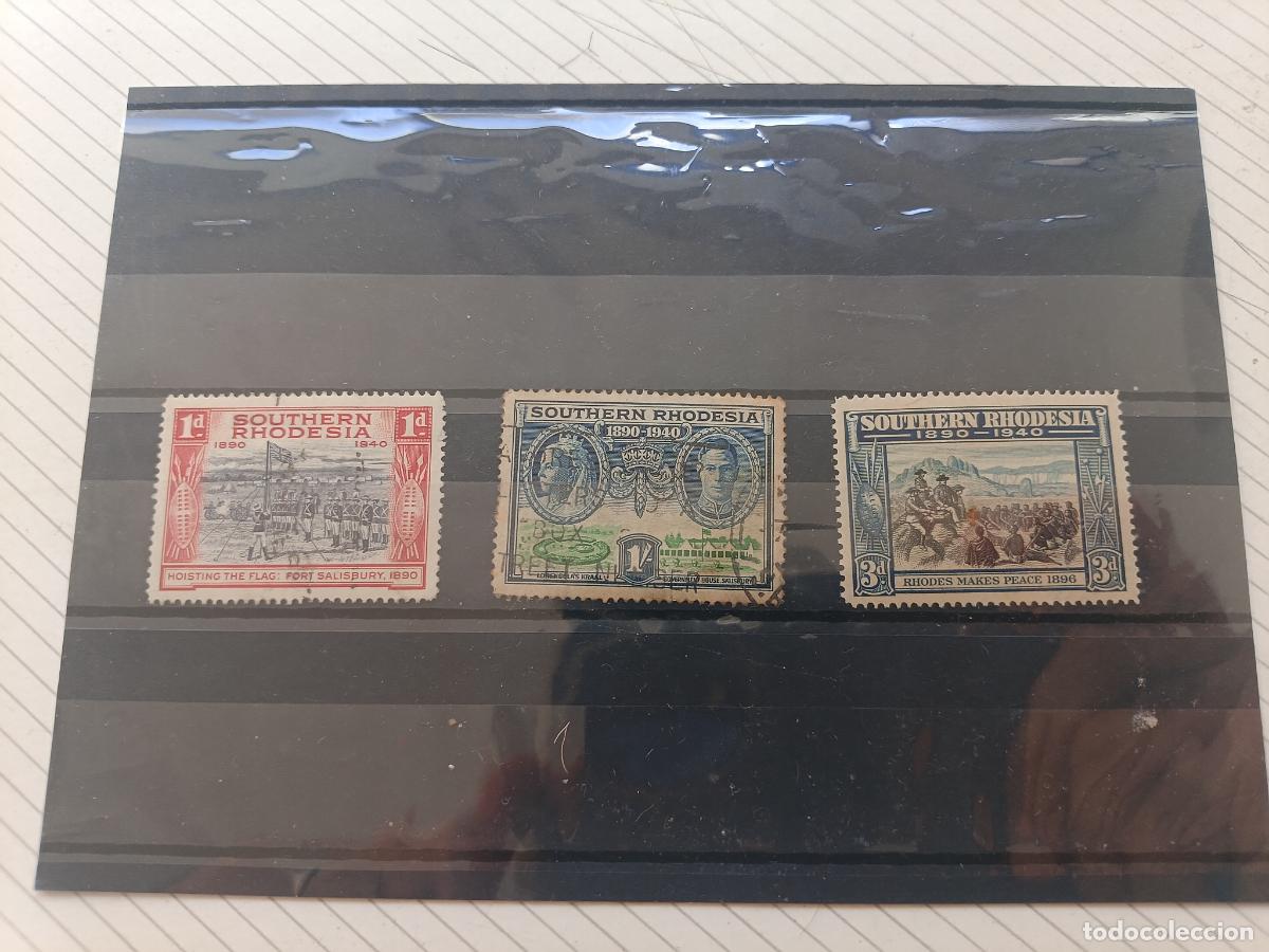 Sellos: Southern Rhodesia. 3 sellos