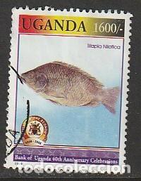 Sellos: UGANDA AFRICA, SELLO USADO