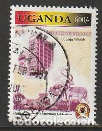 Sellos: UGANDA AFRICA, SELLO USADO