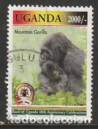 Sellos: UGANDA AFRICA, SELLO USADO