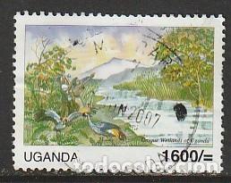 Sellos: UGANDA AFRICA, SELLO USADO