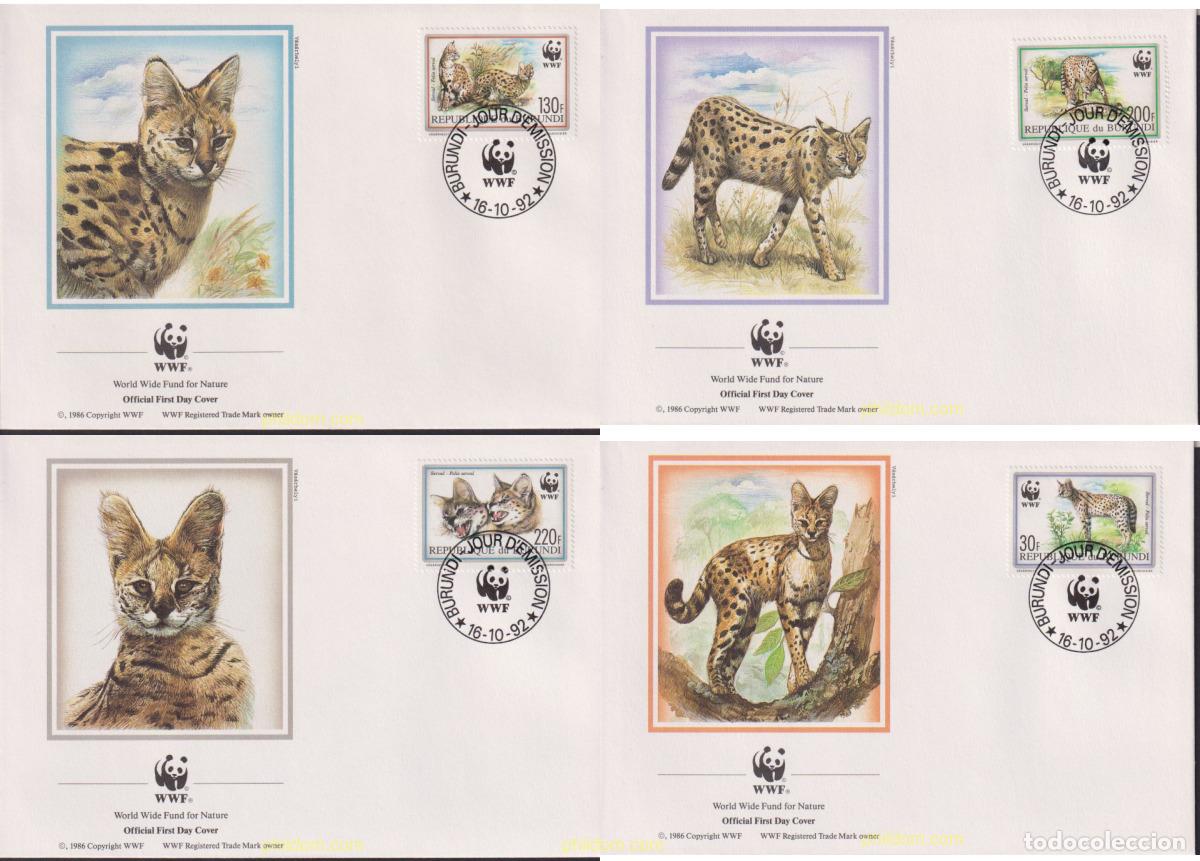 Sellos: 22967 MNH BURUNDI 1992 SERVAL