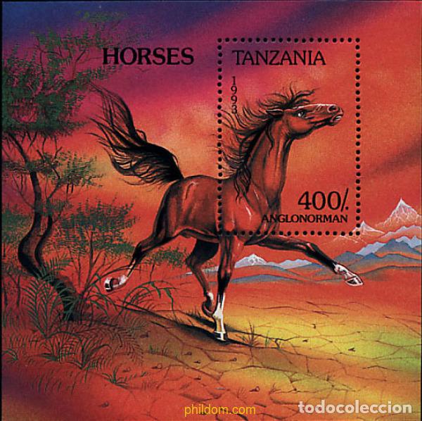 Sellos: 69720 MNH TANZANIA 1993 CABALLOS