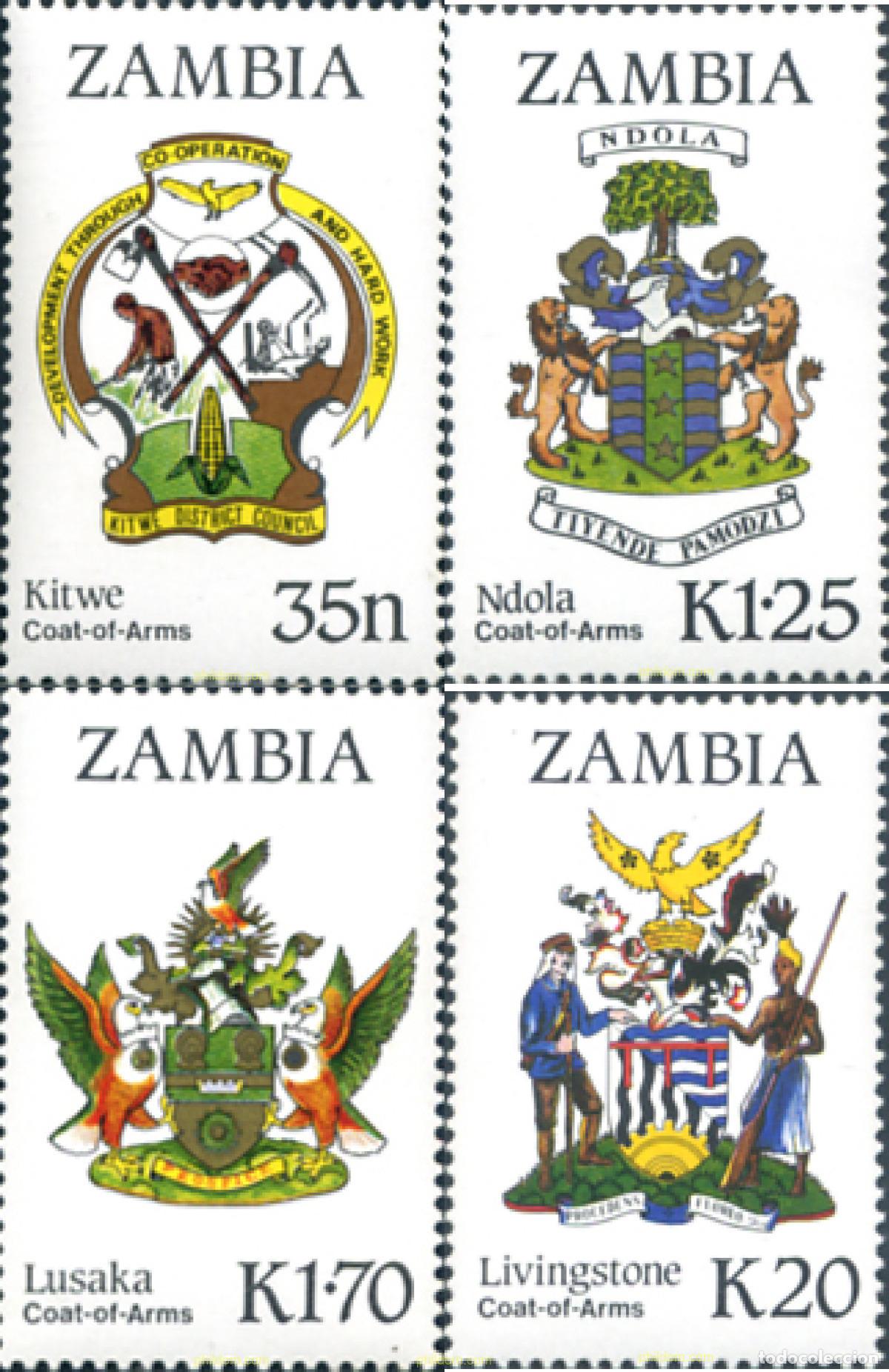 Sellos: 34260 MNH ZAMBIA 1987 ESCUDOS