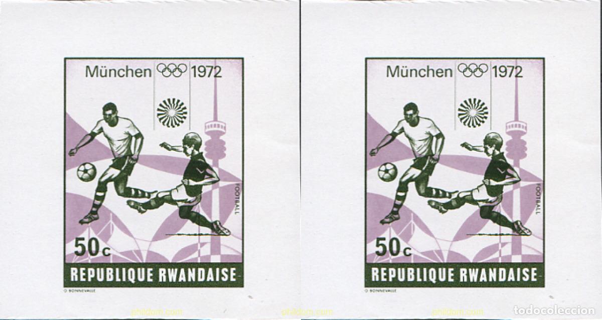Sellos: 257231 MNH RUANDA 1972 20 JUEGOS OLIMPICOS VERANO MUNICH 1972