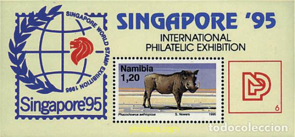 Stamps: 54664 MNH NAMIBIA 1995 SINGAPORE 95. EXPOSICION FILATELICA INTERNACIONAL
