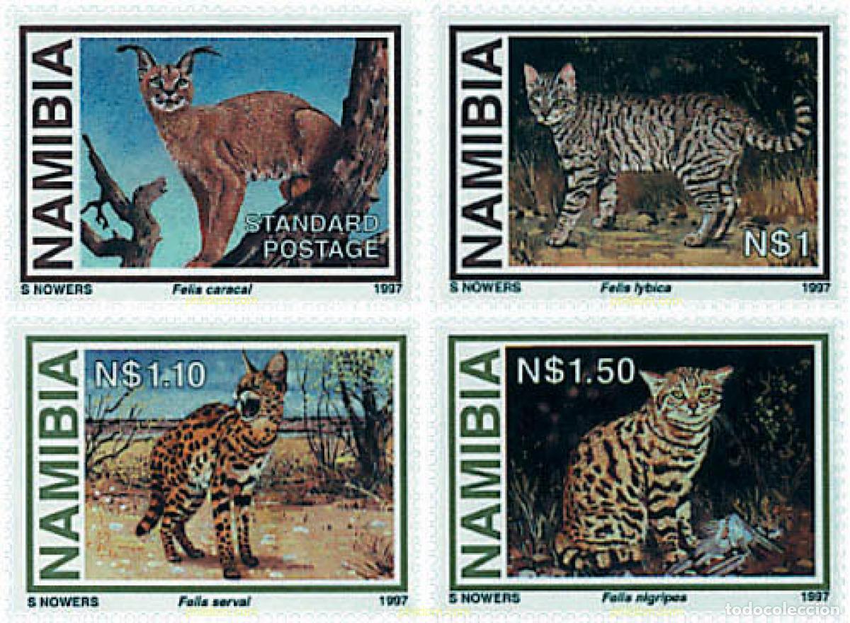 Sellos: 73880 MNH NAMIBIA 1997 FAUNA PROTEGIDA