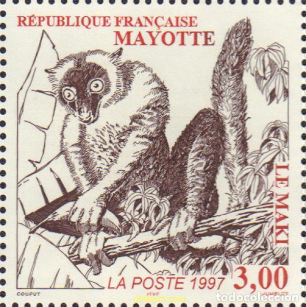 Sellos: 93364 MNH MAYOTTE 1997 MAMIFEROS