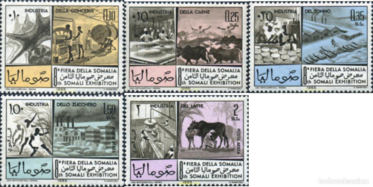 Sellos: 30244 MNH SOMALIA 1965 8 FERIA INTERNACIONAL.