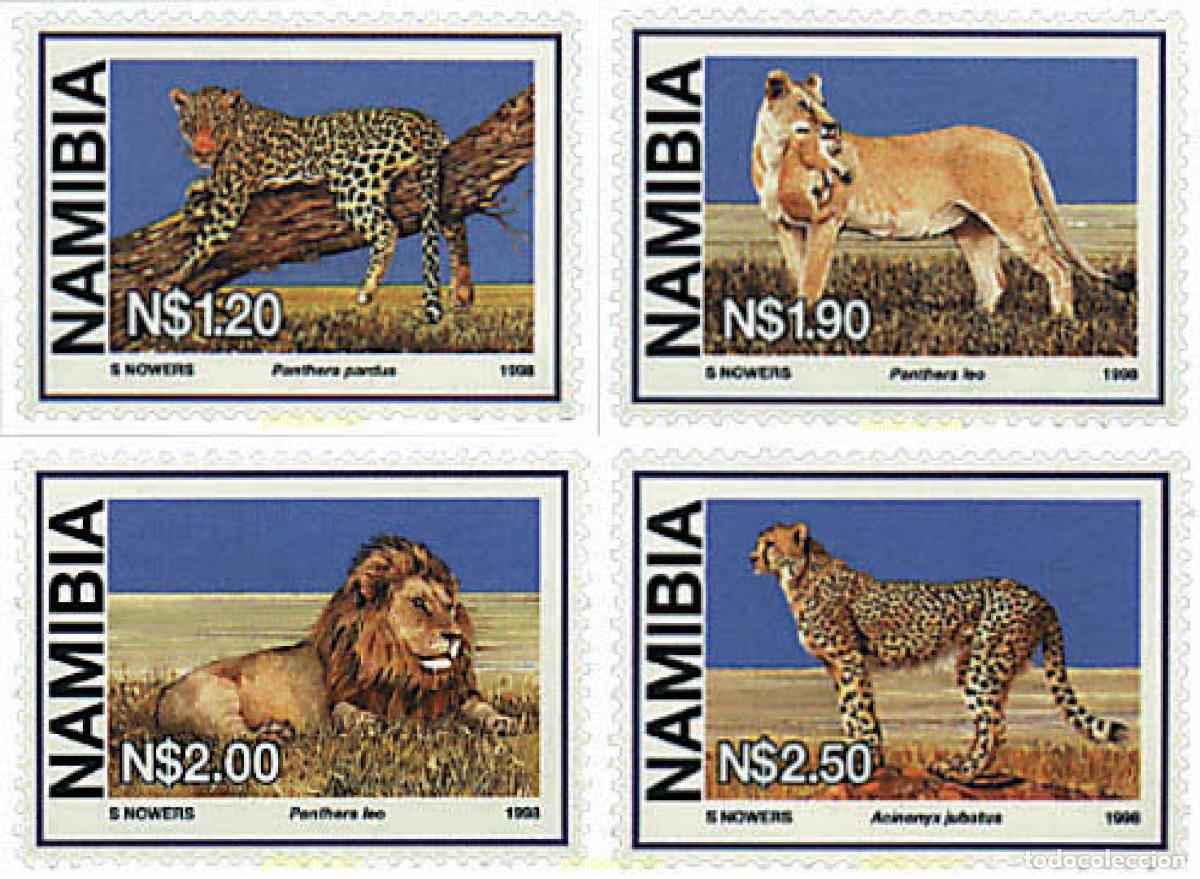 Sellos: 41228 MNH NAMIBIA 1998 MAMIFEROS