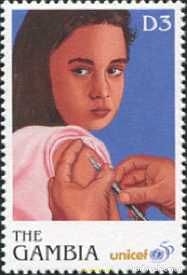 Sellos: 657794 MNH GAMBIA 1996 50 ANIVERSARIO DE LA UNICEF