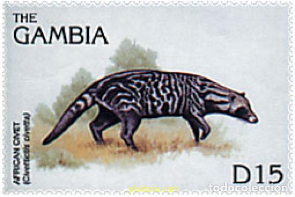 Sellos: 316997 MNH GAMBIA 1996 FAUNA SALVAJE